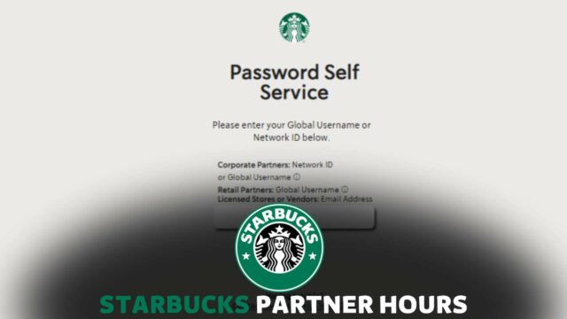 How to Reset Starbucks Partner Password
